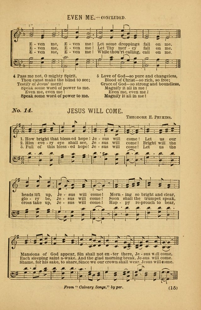 Coronation Hymns and Songs: for praise and prayer meetings, home and social singing page 15