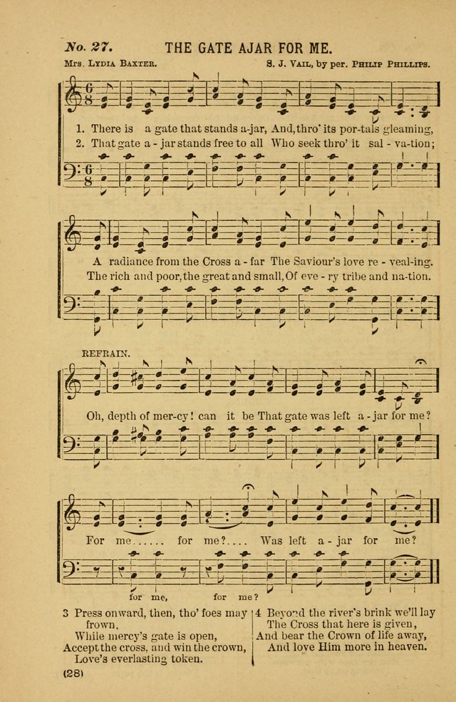 Coronation Hymns and Songs: for praise and prayer meetings, home and social singing page 28