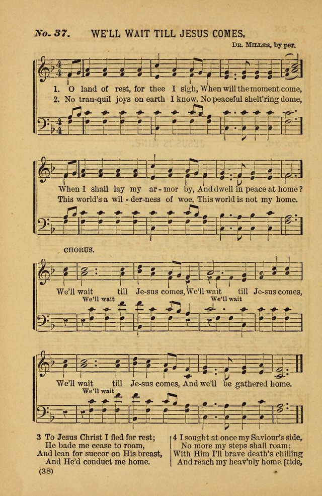 Coronation Hymns and Songs: for praise and prayer meetings, home and social singing page 38