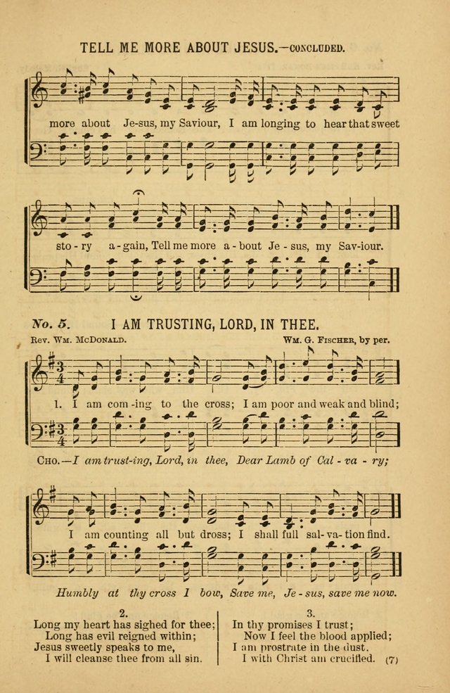 Coronation Hymns and Songs: for praise and prayer meetings, home and social singing page 7