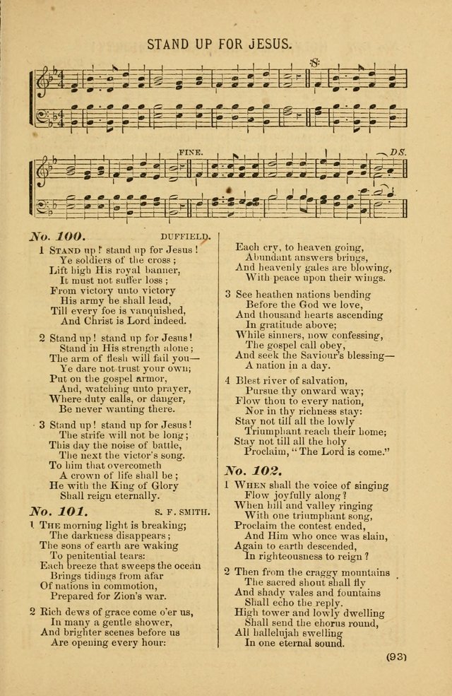 Coronation Hymns and Songs: for praise and prayer meetings, home and social singing page 93