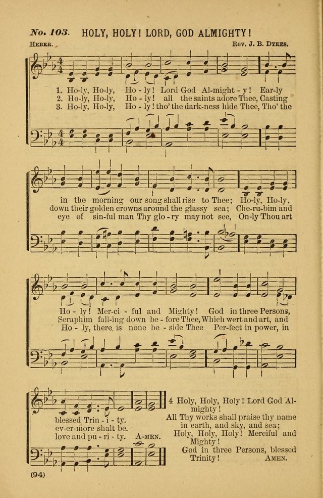 Coronation Hymns and Songs: for praise and prayer meetings, home and social singing page 94