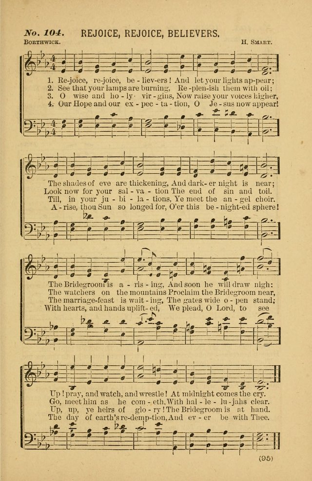 Coronation Hymns and Songs: for praise and prayer meetings, home and social singing page 95