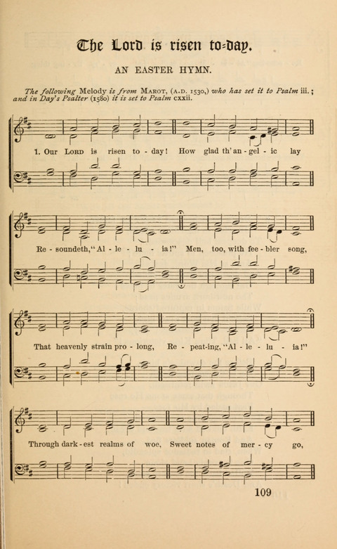 Carols, Hymns, and Songs page 109