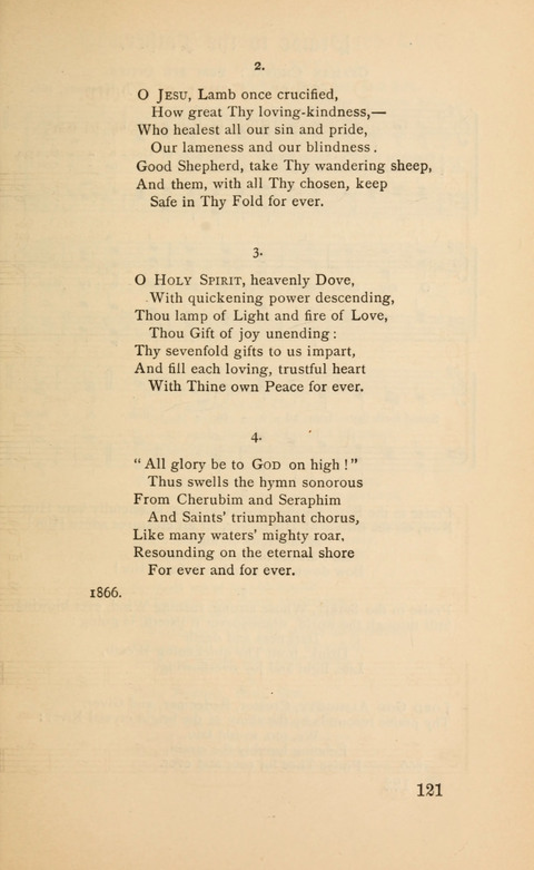 Carols, Hymns, and Songs page 121