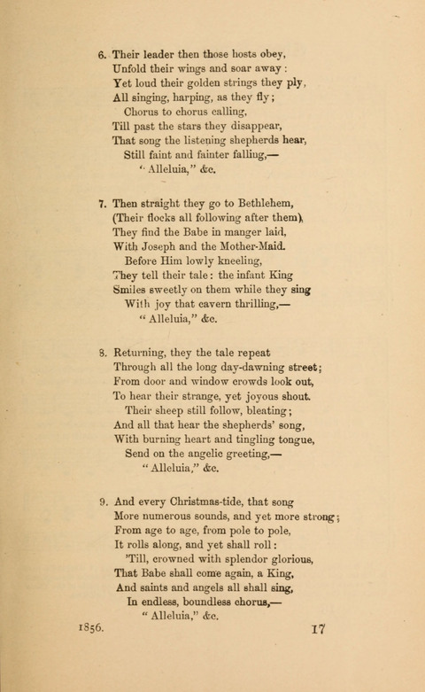 Carols, Hymns, and Songs page 17