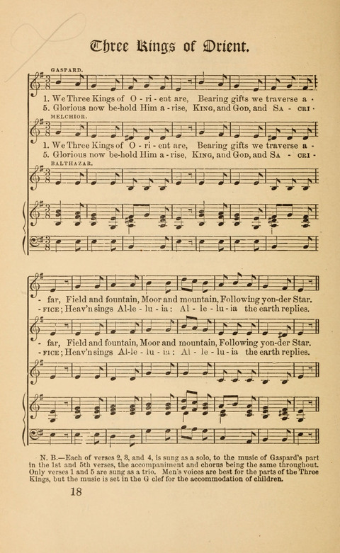 Carols, Hymns, and Songs page 18