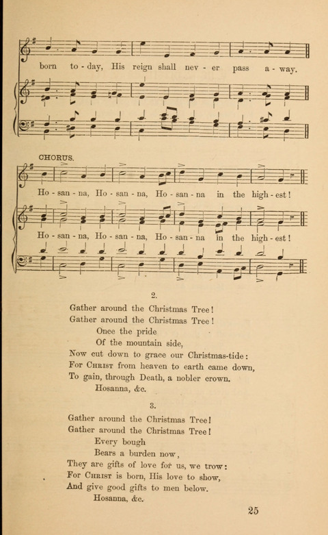 Carols, Hymns, and Songs page 25