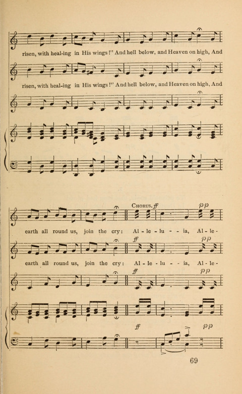 Carols, Hymns, and Songs page 69