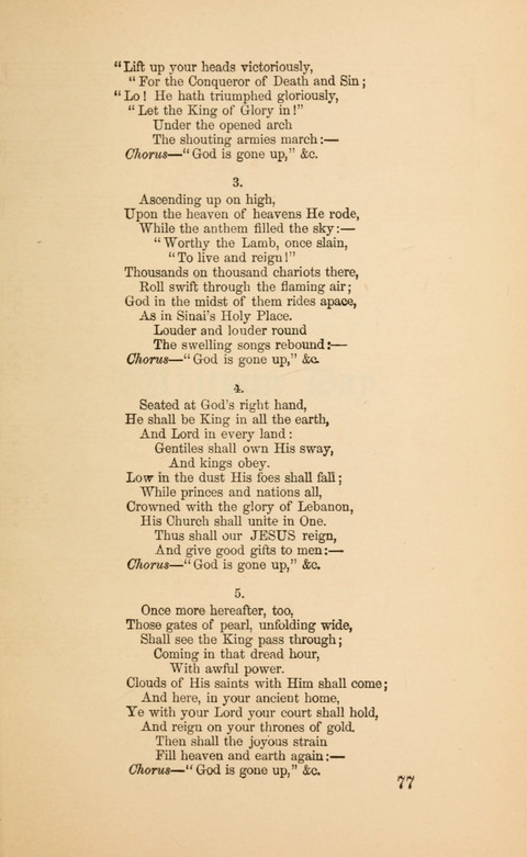 Carols, Hymns, and Songs page 77