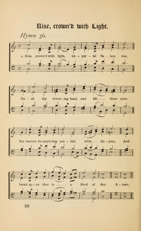 Carols, Hymns, and Songs page 98