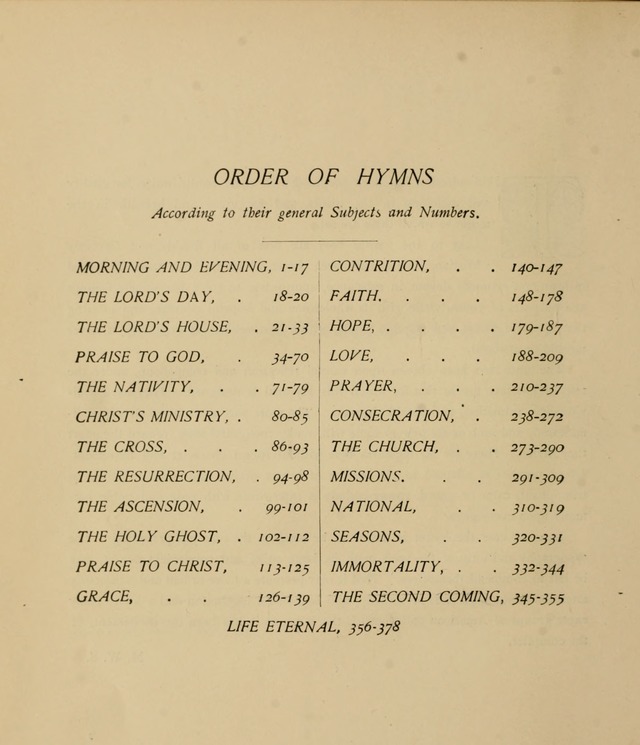 College Hymnal: a selection of Christian praise-songs for the uses of worship in universities, colleges and advanced schools. page 11