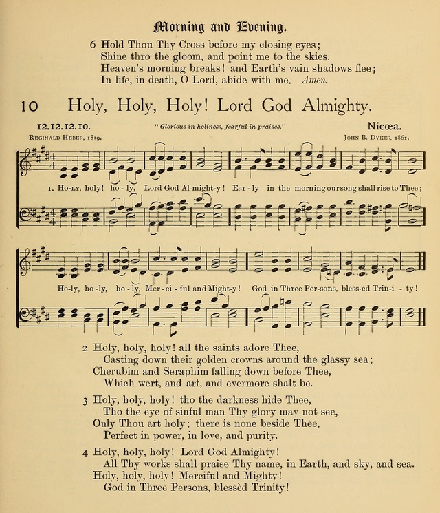 College Hymnal: a selection of Christian praise-songs for the uses of worship in universities, colleges and advanced schools. page 18