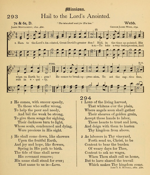 College Hymnal: a selection of Christian praise-songs for the uses of worship in universities, colleges and advanced schools. page 206