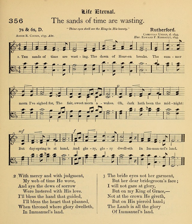 College Hymnal: a selection of Christian praise-songs for the uses of worship in universities, colleges and advanced schools. page 250