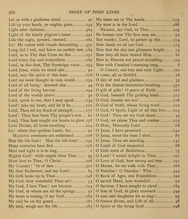 College Hymnal: a selection of Christian praise-songs for the uses of worship in universities, colleges and advanced schools. page 277