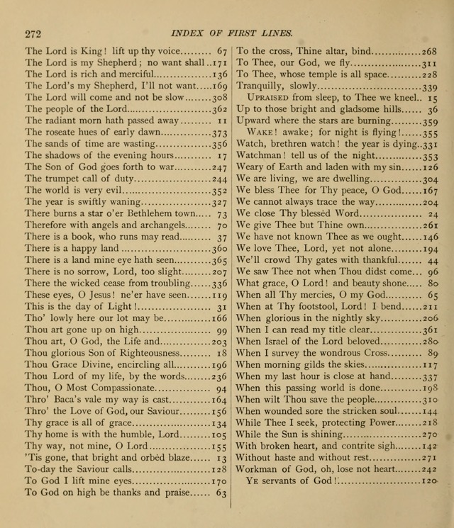 College Hymnal: a selection of Christian praise-songs for the uses of worship in universities, colleges and advanced schools. page 279