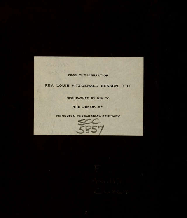 College Hymnal: a selection of Christian praise-songs for the uses of worship in universities, colleges and advanced schools. page 3