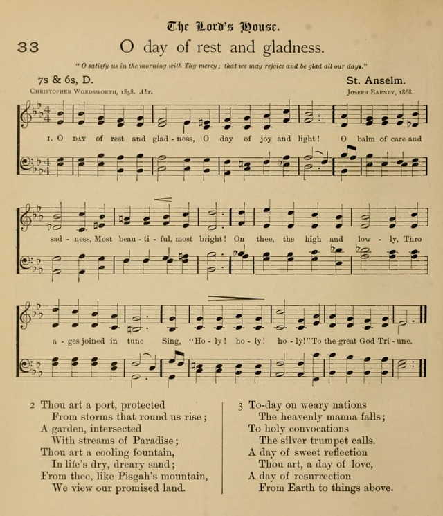 College Hymnal: a selection of Christian praise-songs for the uses of worship in universities, colleges and advanced schools. page 35