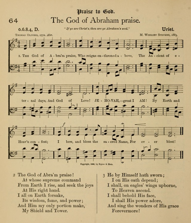 College Hymnal: a selection of Christian praise-songs for the uses of worship in universities, colleges and advanced schools. page 53