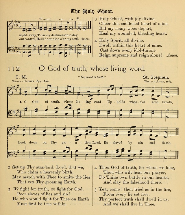 College Hymnal: a selection of Christian praise-songs for the uses of worship in universities, colleges and advanced schools. page 88