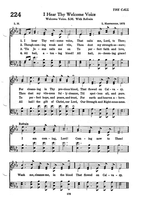 The Church Hymnal: the official hymnal of the Seventh-Day Adventist Church page 167