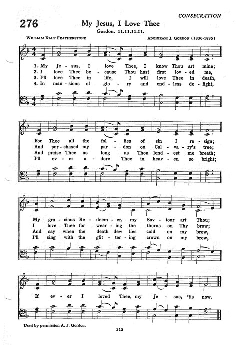 The Church Hymnal: the official hymnal of the Seventh-Day Adventist Church page 207