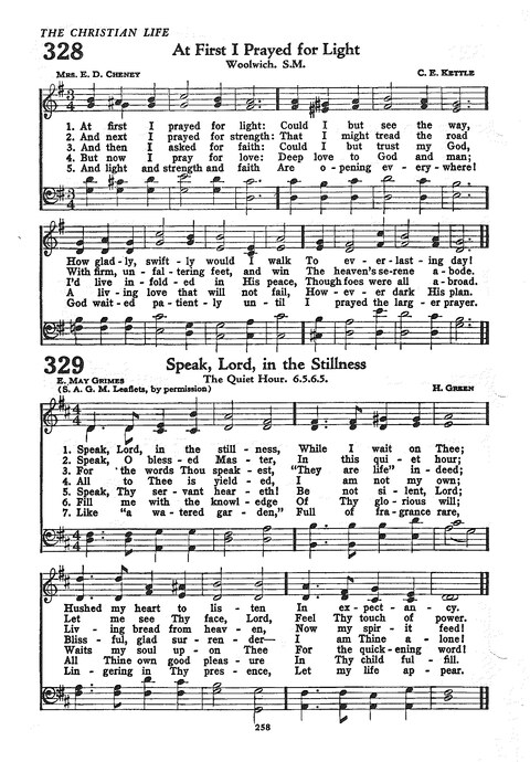 The Church Hymnal: the official hymnal of the Seventh-Day Adventist Church page 250