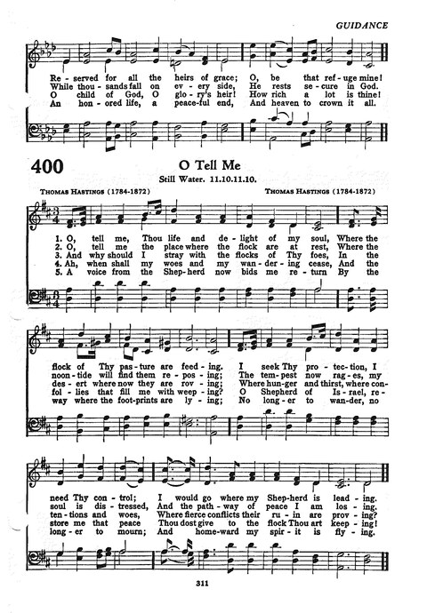 The Church Hymnal: the official hymnal of the Seventh-Day Adventist Church page 303