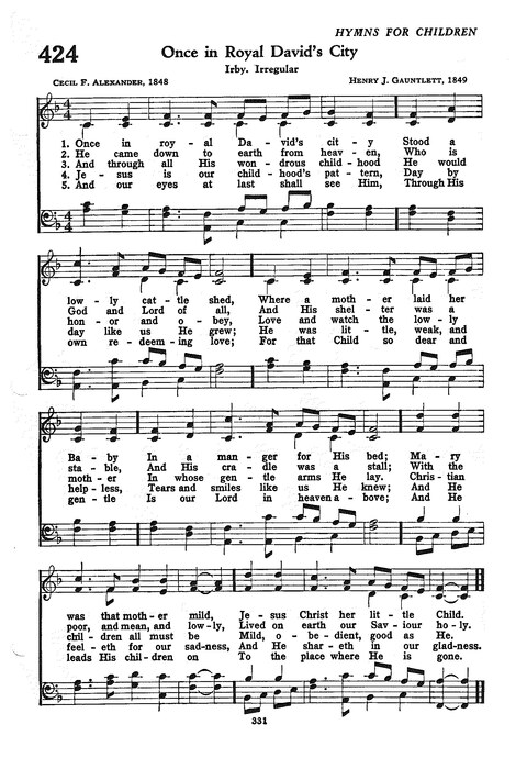 The Church Hymnal: the official hymnal of the Seventh-Day Adventist Church page 323