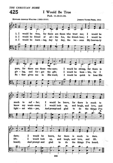 The Church Hymnal: the official hymnal of the Seventh-Day Adventist Church page 324