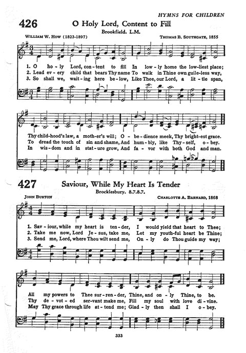 The Church Hymnal: the official hymnal of the Seventh-Day Adventist Church page 325