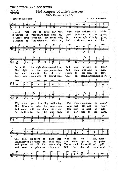 The Church Hymnal: the official hymnal of the Seventh-Day Adventist Church page 336