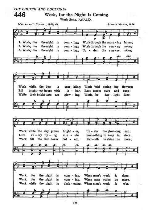 The Church Hymnal: the official hymnal of the Seventh-Day Adventist Church page 338