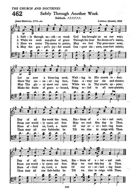 The Church Hymnal: the official hymnal of the Seventh-Day Adventist Church page 350