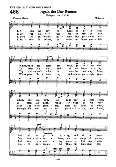 The Church Hymnal: the official hymnal of the Seventh-Day Adventist Church page 354