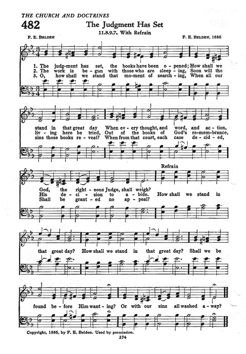 The Church Hymnal: the official hymnal of the Seventh-Day Adventist Church page 366