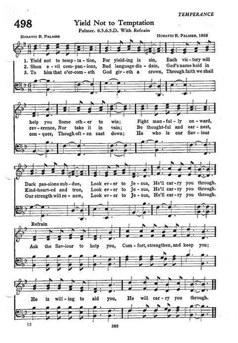 The Church Hymnal: the official hymnal of the Seventh-Day Adventist Church page 377