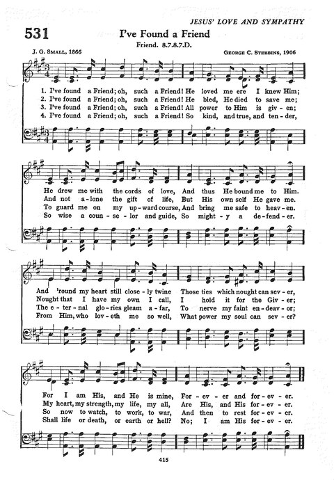 The Church Hymnal: the official hymnal of the Seventh-Day Adventist Church page 407