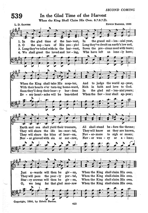 The Church Hymnal: the official hymnal of the Seventh-Day Adventist Church page 415