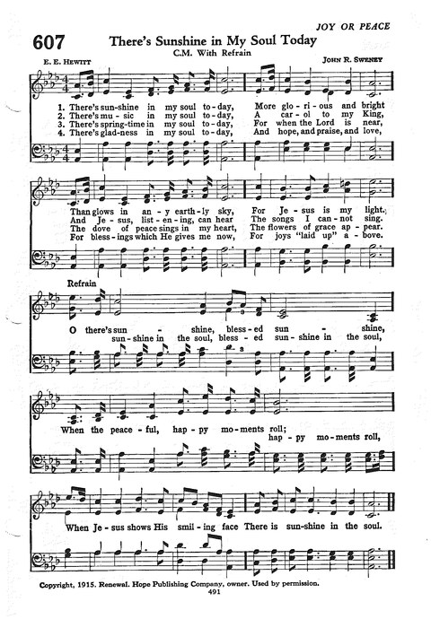 The Church Hymnal: the official hymnal of the Seventh-Day Adventist Church page 483