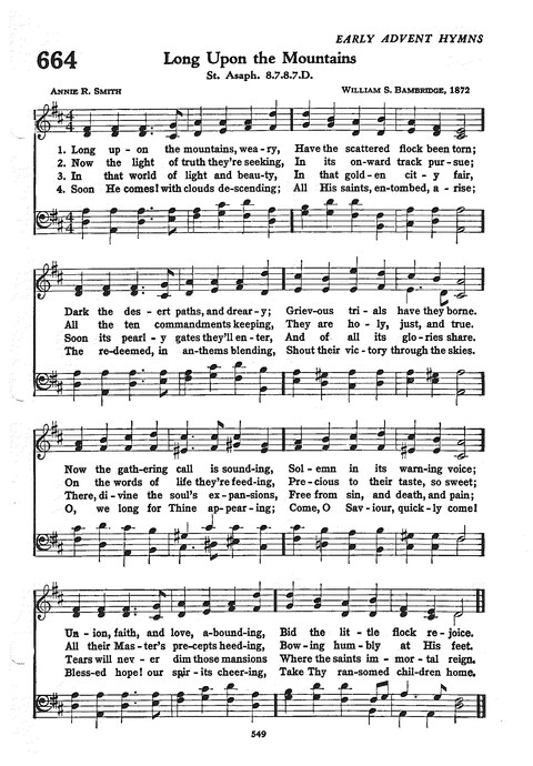 The Church Hymnal: the official hymnal of the Seventh-Day Adventist Church page 541