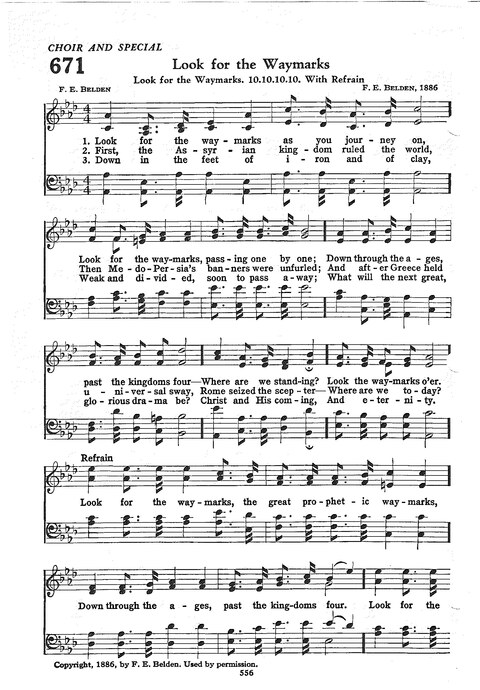 The Church Hymnal: the official hymnal of the Seventh-Day Adventist Church page 548