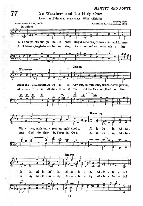 The Church Hymnal: the official hymnal of the Seventh-Day Adventist Church page 55