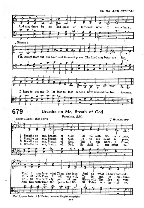 The Church Hymnal: the official hymnal of the Seventh-Day Adventist Church page 557