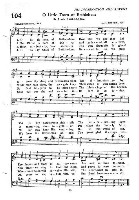 The Church Hymnal: the official hymnal of the Seventh-Day Adventist Church page 75