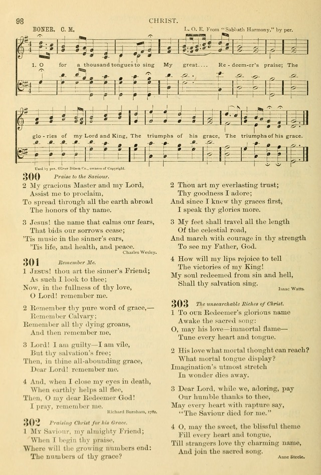 The Christian hymnary: a selection of hymns & tunes for Christian worship page 105