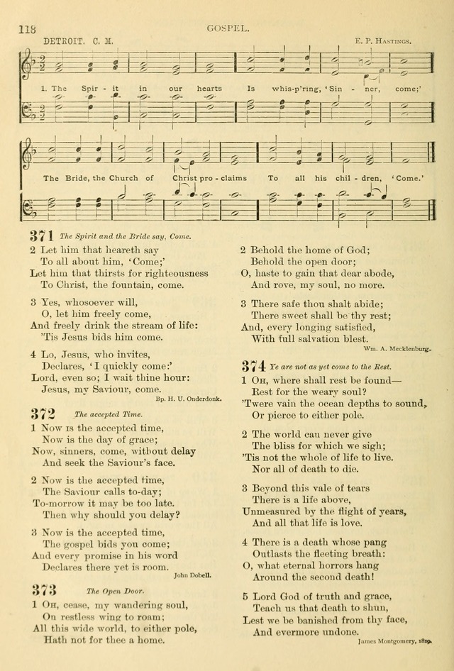 The Christian hymnary: a selection of hymns & tunes for Christian worship page 125