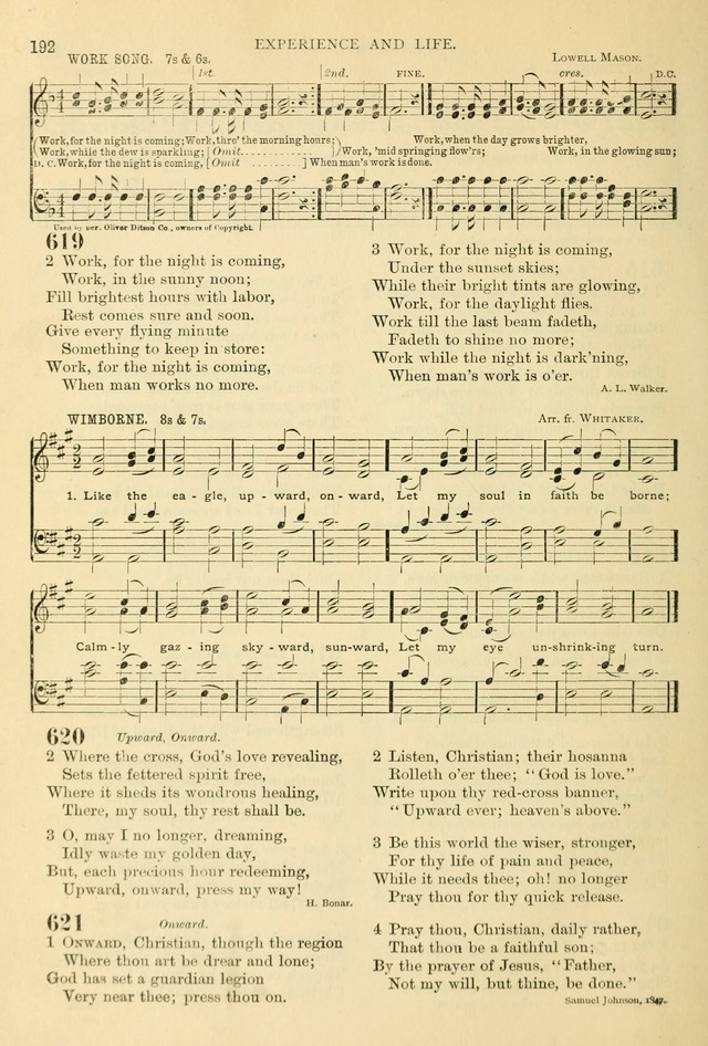 The Christian hymnary: a selection of hymns & tunes for Christian worship page 199