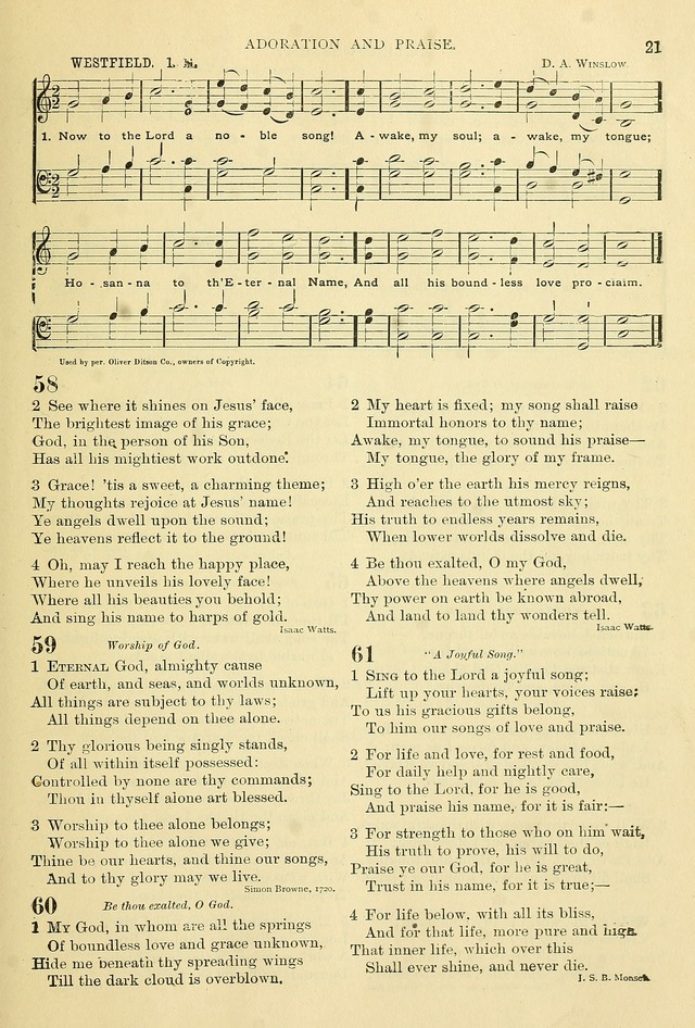 The Christian hymnary: a selection of hymns & tunes for Christian worship page 28